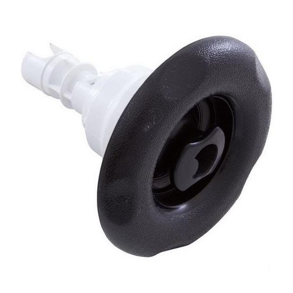 Waterway Waterway 212-8141 4 in. Poly Storm Rotating Smooth 5-Scalloped Jet Internal; Black 212-8141